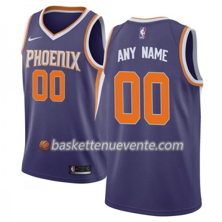 Maillot Basket Phoenix Suns Personnalisé Nike 2017-18 Pourpre Swingman - Homme